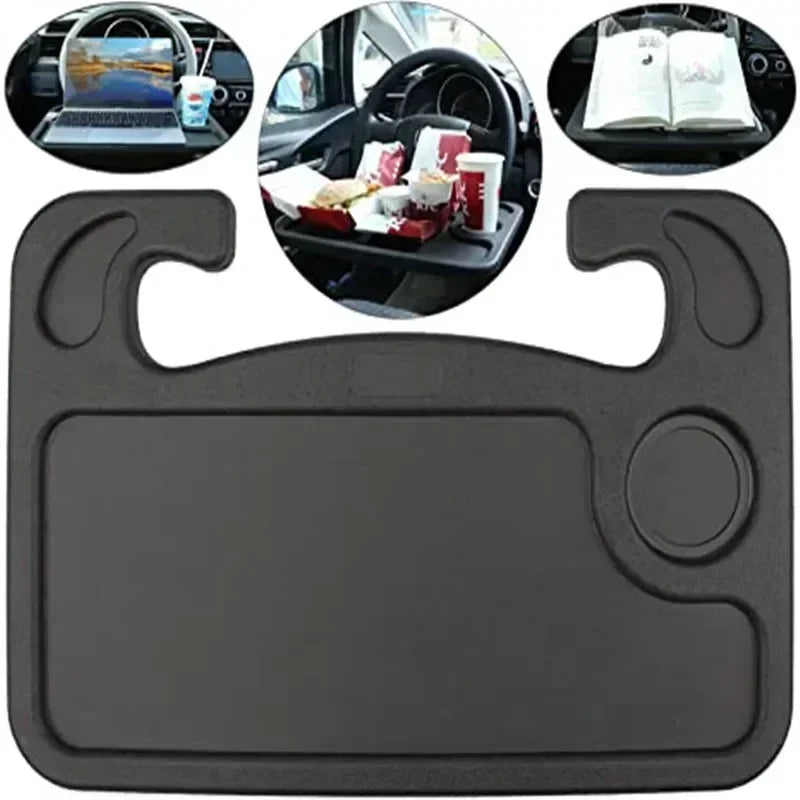 Portable Car Laptop Computer Desk Mount Stand Foldable Steering Wheel Dining Table Bracket Drink Food Coffee Tray Board Amagi